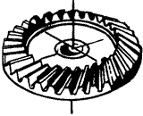 齒輪基本術語錐齒輪、準雙曲面齒輪及其齒輪副