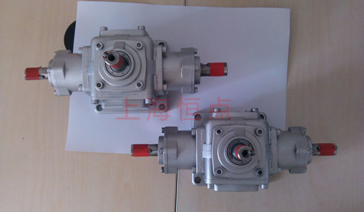 T2-1-1-U轉向箱,雙脖子輸入,單軸向上輸出