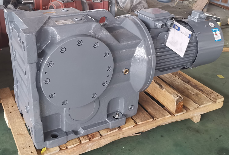 K127減速機 輸入配變頻電機 右側單軸輸出